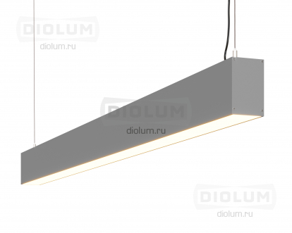 Подвесной светодиодный светильник LP85-1800 49Вт 4000К IP40 серый