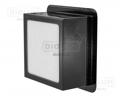 Светодиодный светильник Грильято Домино х6 75х75 33Вт 3000К IP20 черный фото 4