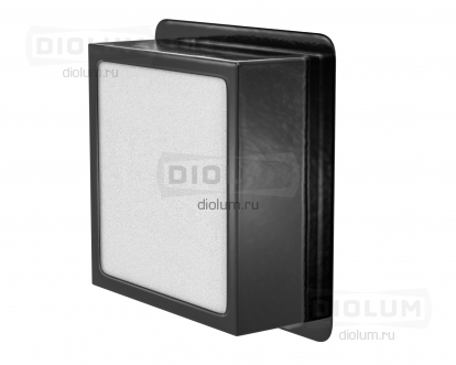 Светодиодный светильник Грильято Домино х6 100х100 41Вт 5000К IP20 черный фото 4