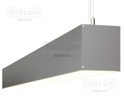 Подвесной светодиодный светильник LP87-500 13Вт 4000К IP40 серый