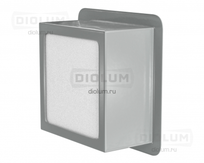 Светодиодный светильник Грильято Домино х6 75х75 33Вт 3000К IP20 серый фото 4