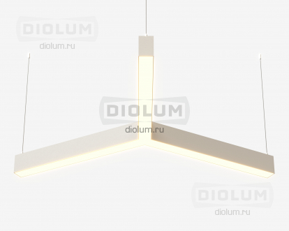 Светодиодный светильник LP85-TRIOLA-1100 92Вт 5000К белый фото 2