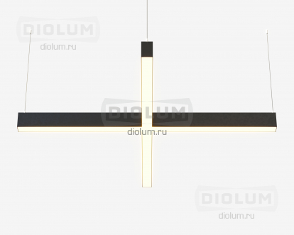 Светодиодный светильник LP85-PLUS-1560 82Вт 4000К черный фото 2
