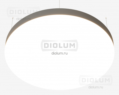 Светодиодный светильник Moon-1800 298Вт 4000К серый фото 2