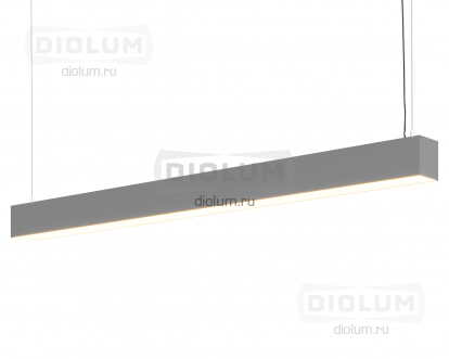Подвесной светодиодный светильник LP87-3000 81Вт 3000К IP40 серый фото 2