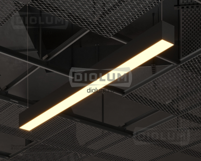 Подвесной светодиодный светильник LP87-1000s 54Вт 5000К IP40 черный фото 5