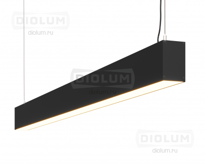 Подвесной светодиодный светильник LP85-1500 41Вт 3000К IP40 черный