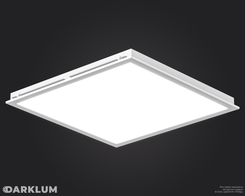 Светодиодный светильник Ecophon Dg 600х600 38Вт SL 5000К опал IP40 фото 1