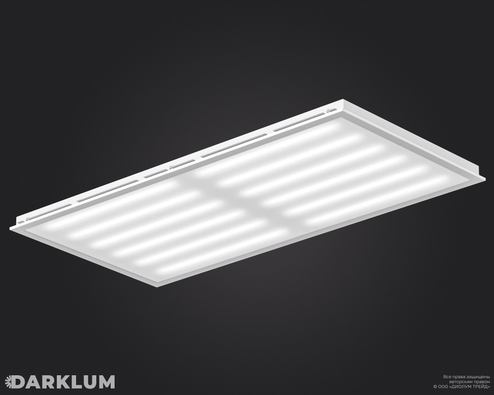 Светодиодный светильник Ecophon Dg 1200х600 105Вт 4000К опал IP40 фото 1