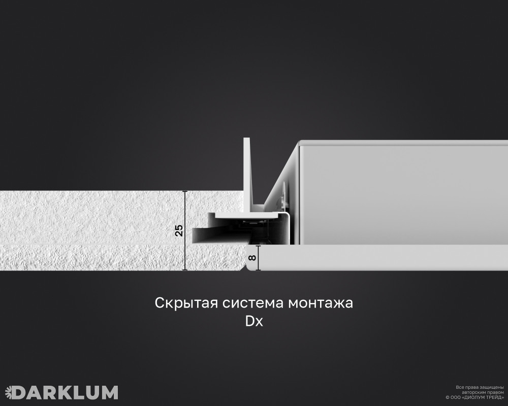 Светодиодный светильник  Ecophon Dх 600х600 38Вт SL с БАП 2 часа 5000К опал IP40 фото 6