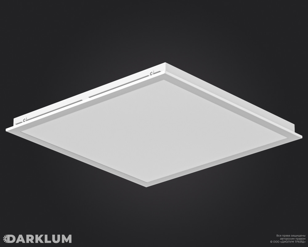 Светодиодный светильник  Ecophon Ds 600х600 38Вт SL 3000К опал IP40 фото 2