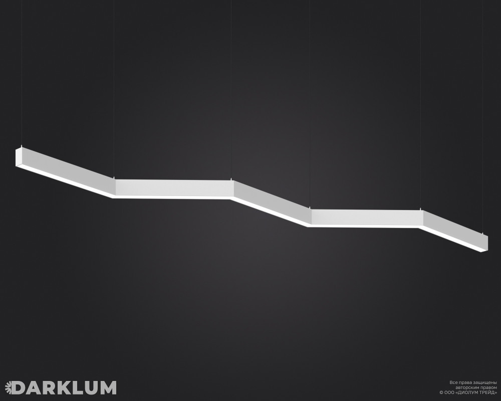 Подвесной светодиодный светильник LP85-STEPS-L135-5S400 50Вт 5000К белый фото 2