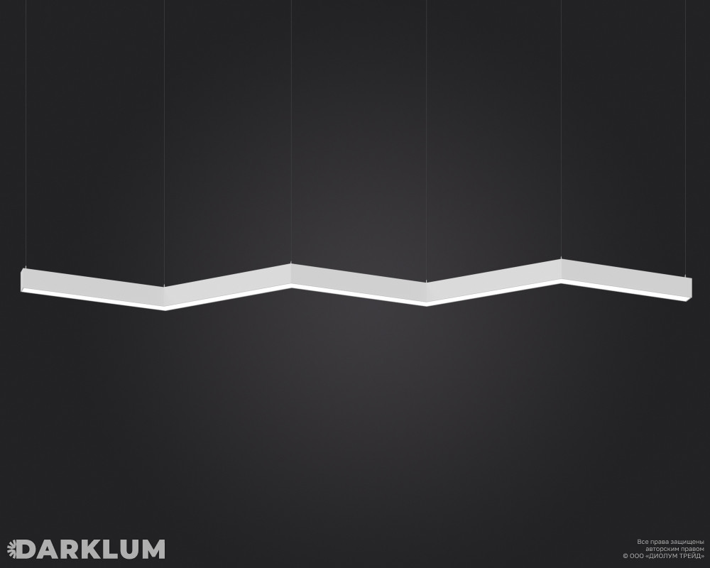 Подвесной светодиодный светильник LP85-STEPS-L135-5S400 50Вт 5000К белый фото 1