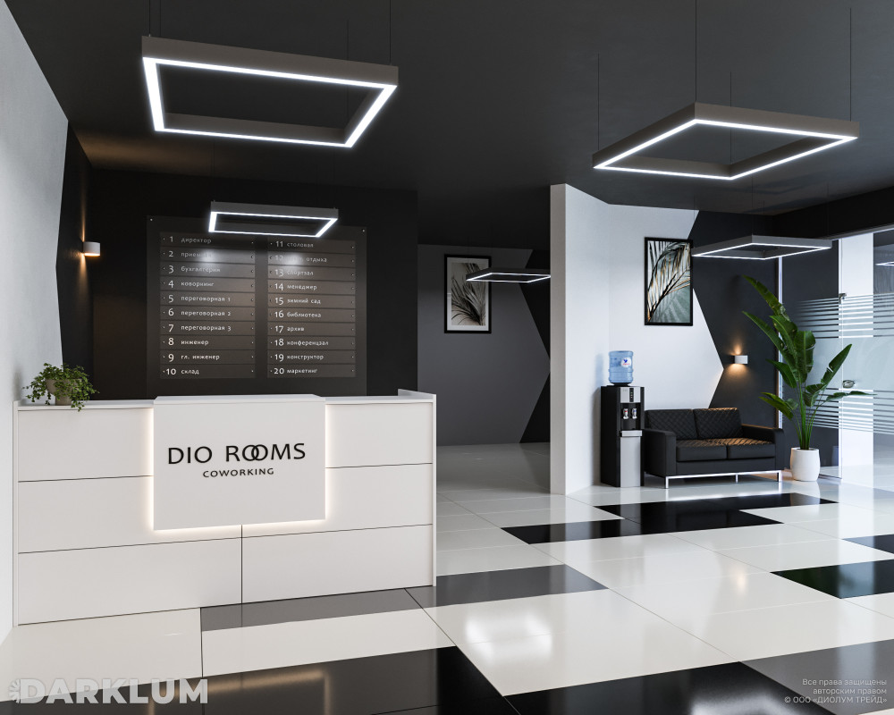 Подвесной светодиодный светильник LP85-FRAME-Q-1200 128Вт 4000К серый фото 3