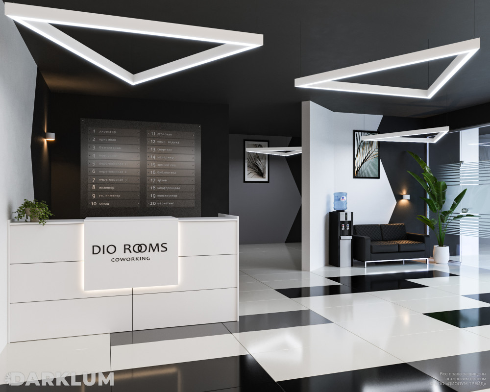 Подвесной светодиодный светильник LP85-TRIX-1600 125Вт 3000К белый фото 3