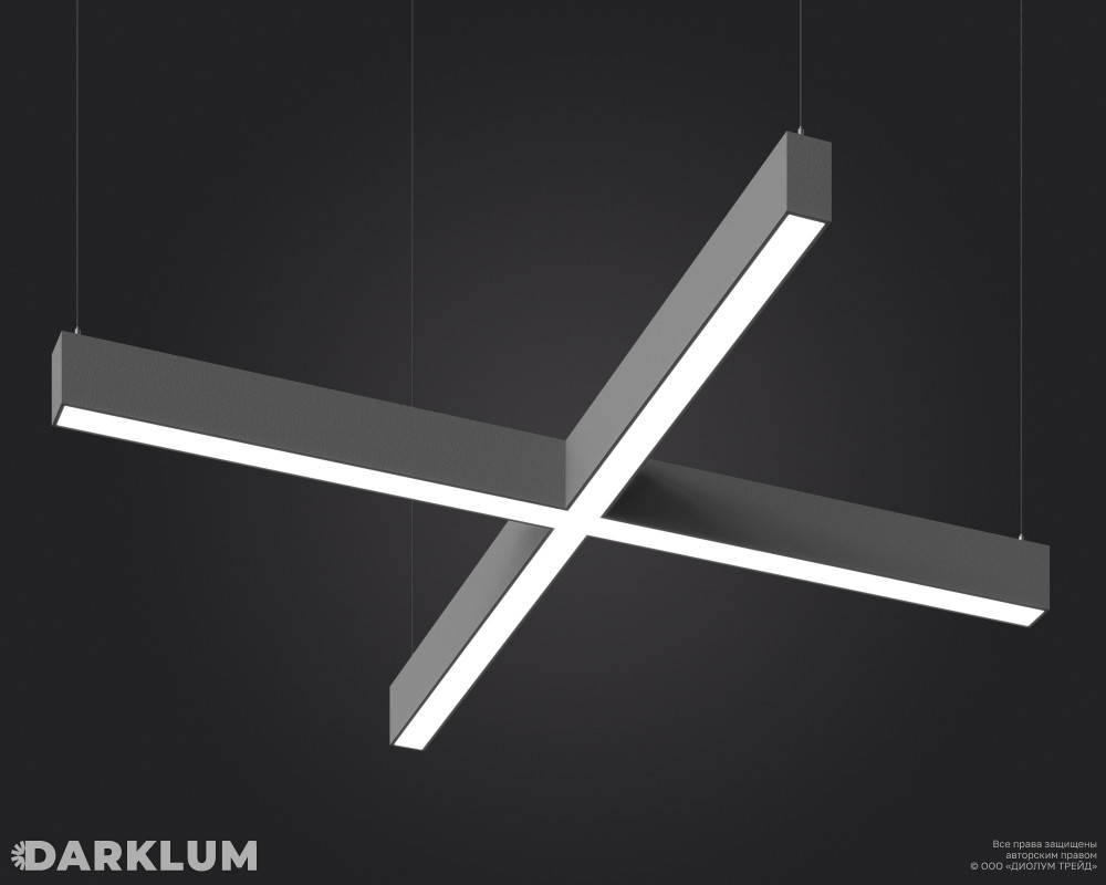 Подвесной светодиодный светильник LP85-PLUS-360 19Вт 5000К серый фото 2