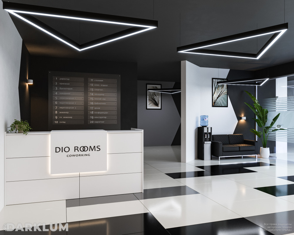 Подвесной светодиодный светильник LP85-TRIX-1400 108Вт 5000К черный фото 3