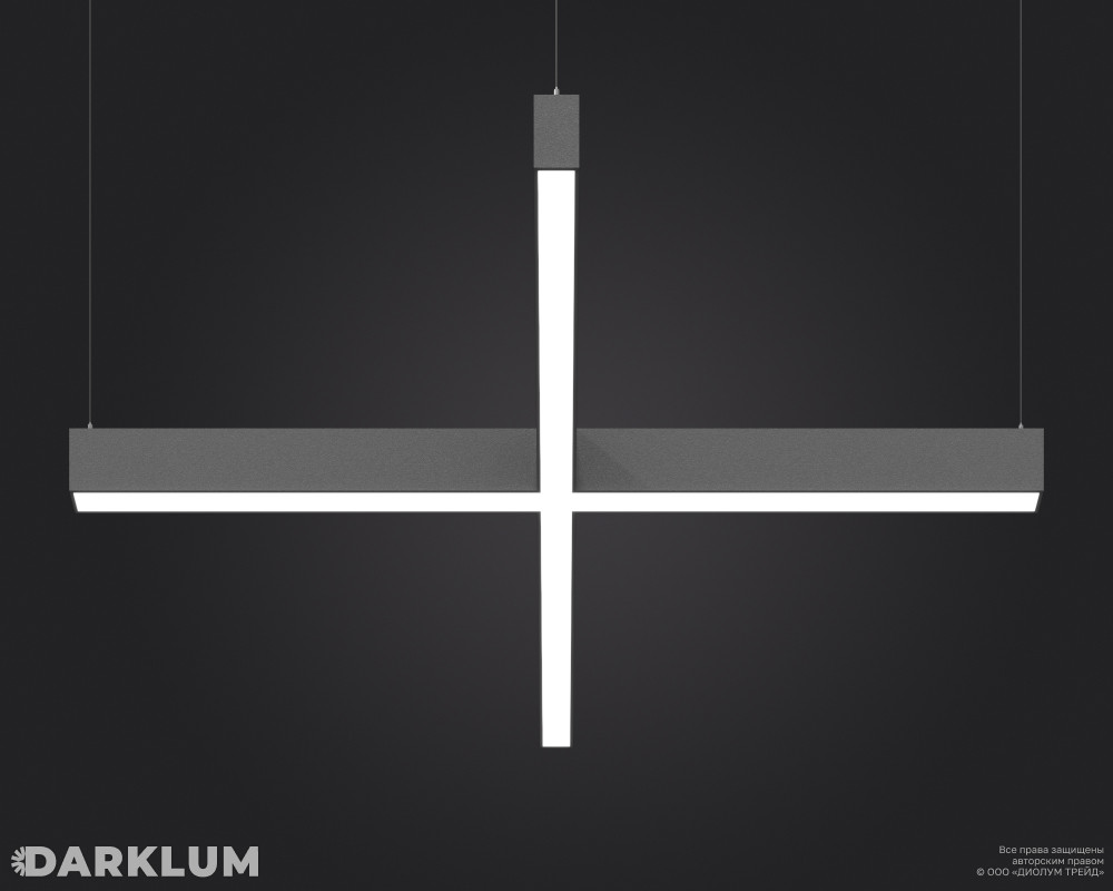 Подвесной светодиодный светильник LP85-PLUS-360 19Вт 5000К серый фото 1