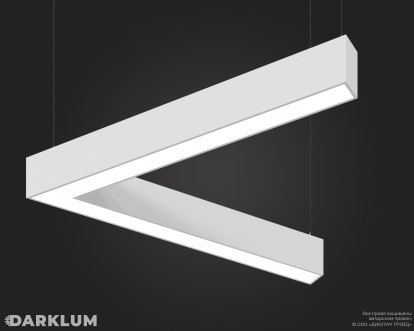 Подвесной светодиодный светильник LP85-BEND-L60-745 38Вт 4000К белый