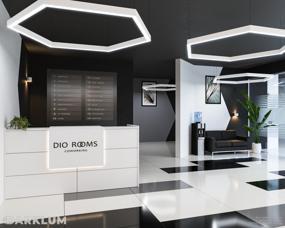 Подвесной светодиодный светильник LP85-ARENA6-600 84Вт 5000К белый фото 3