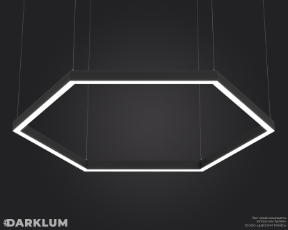 Подвесной светодиодный светильник LP85-ARENA6-600 84Вт 5000К черный