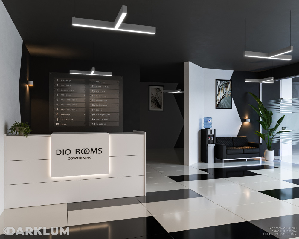 Подвесной светодиодный светильник LP85-BEND-T-1560 64Вт 4000К серый фото 3