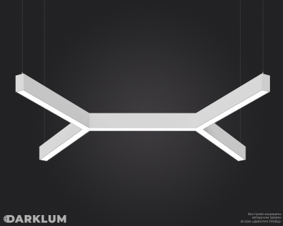 Подвесной светодиодный светильник LP85-TRIOLA-DUO-700 100Вт 3000К белый